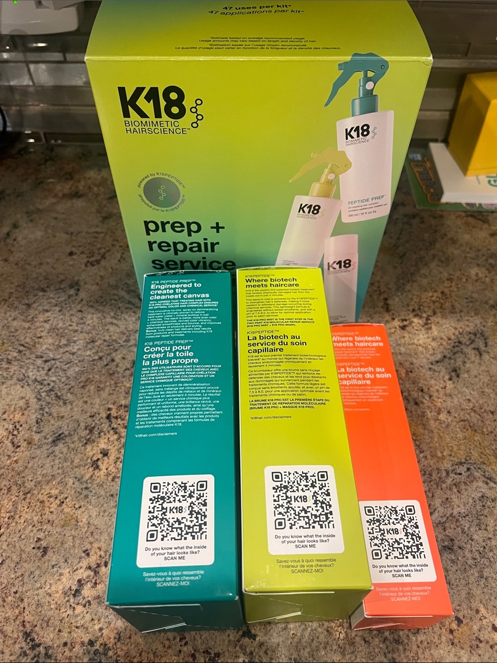 K18 Prep + Repair Service Essentials Kit NIB - Picture 5 of 6